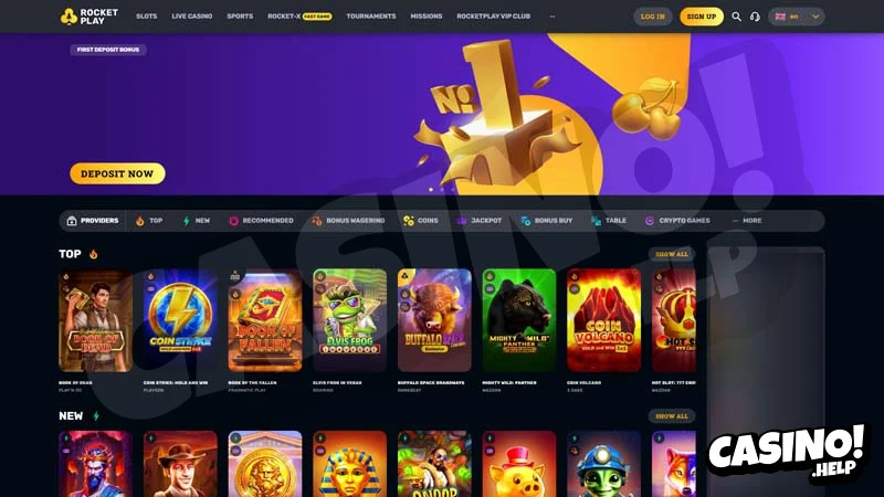 RocketPlay Bonus Page – No Deposit Offer